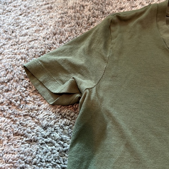 Express Best Loved Tee, S Green. GUC - Picture 4 of 5